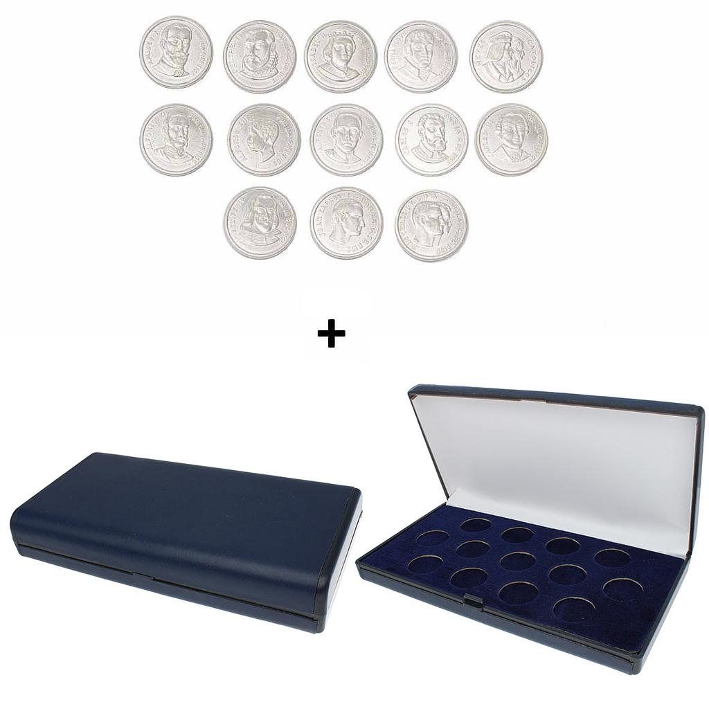 ARRAS REYES PLATA DE LEY 21MM + ESTUCHE