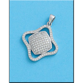 COLGANTE CIRCONITAS PLATA 925MM