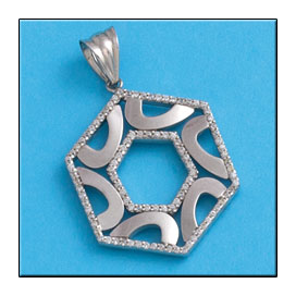 COLGANTE CIRCONITAS PLATA 925MM