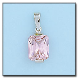 COLGANTE EN ORO BLANCO DE 18KL